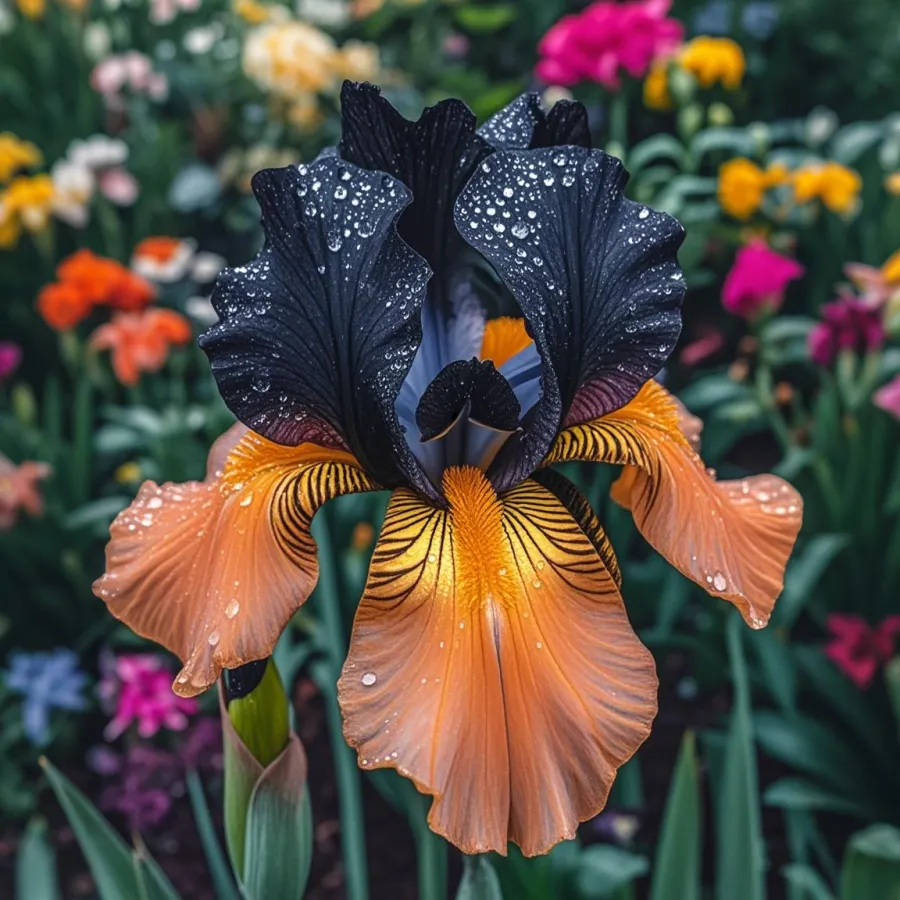 Rare Iris Bulbs⚜️ # Inferno Eclipse
