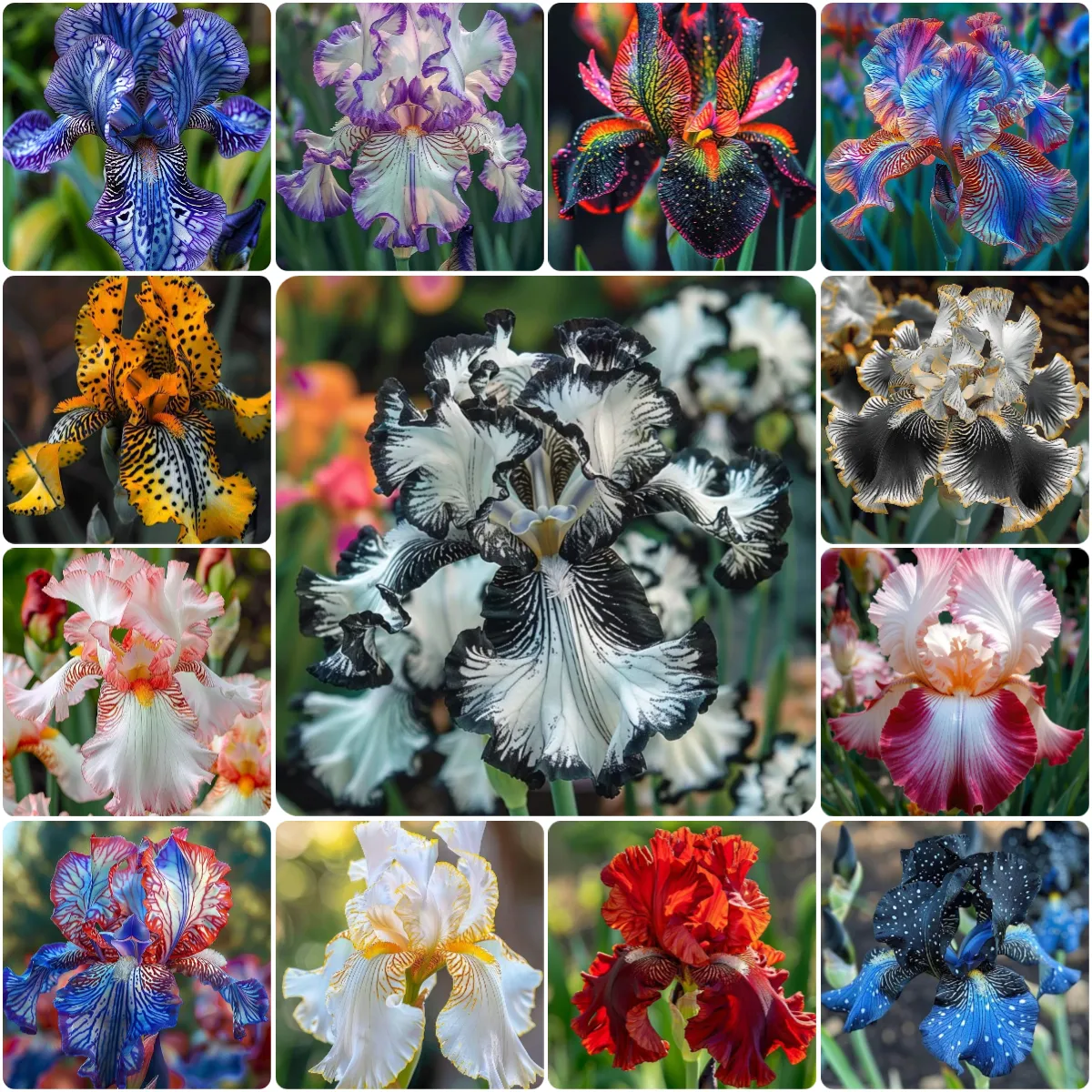 Rare Iris Bulbs⚜️ # Random Mixed *6