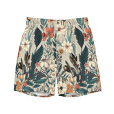 Botanical Men’s Swim Trunks | Swim Shorts | BoardShorts | Anti-Chafe Inner Liner | Multiple Pocket | Sizes | Size Small to 6XL