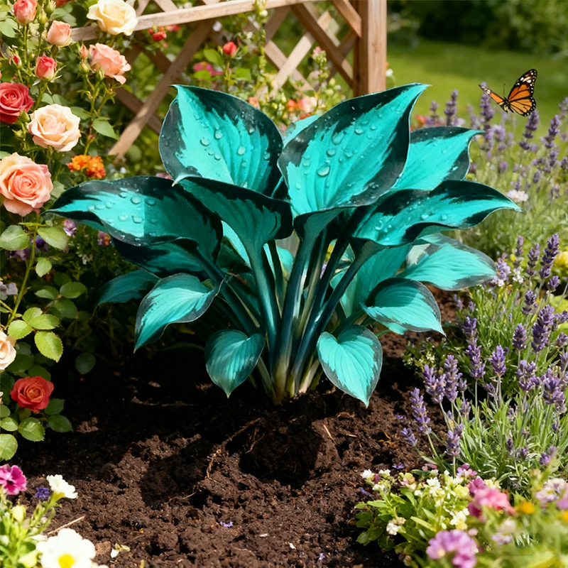 💚Hosta seeds, like jewels💎—cold-hardy, easy to care for, and brightly colored.