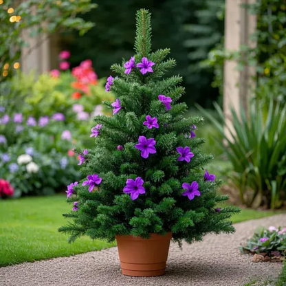 Christmas Tree Potted Seeds 🎄