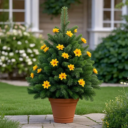 Christmas Tree Potted Seeds 🎄