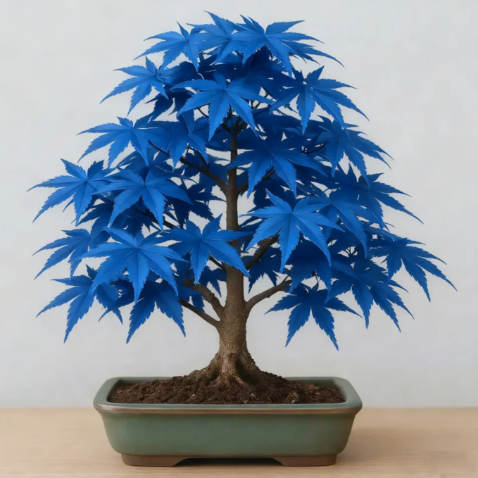 Sapphire Maple Tree Seeds – Grow Your Stunning Blue Foliage This Season!