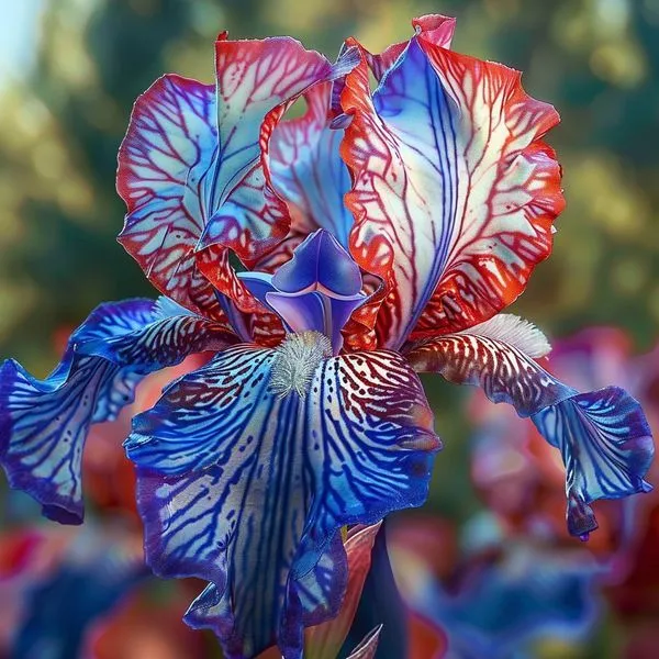 Rare Iris Bulbs⚜️# Blue flame