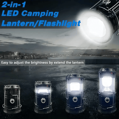 Collapsible LED Camping Lanterns Lightweight Solar