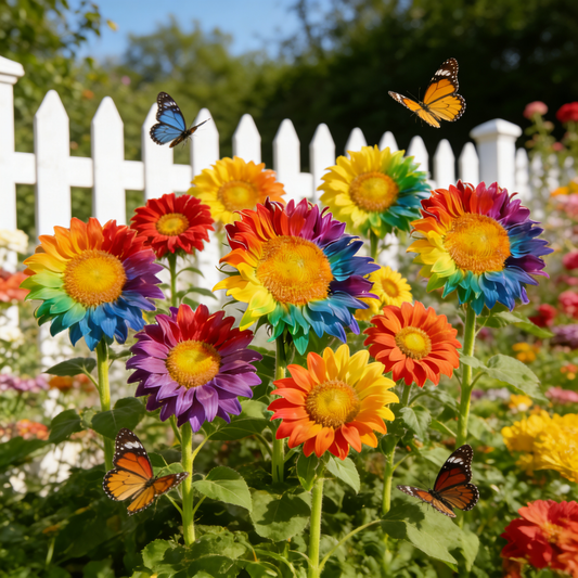 Rainbow Radiance Sunflower Seeds