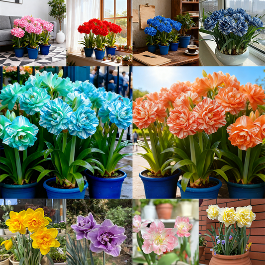 🌺 Rare double daffodil bulbs – Symbol of Hope & Good Fortune