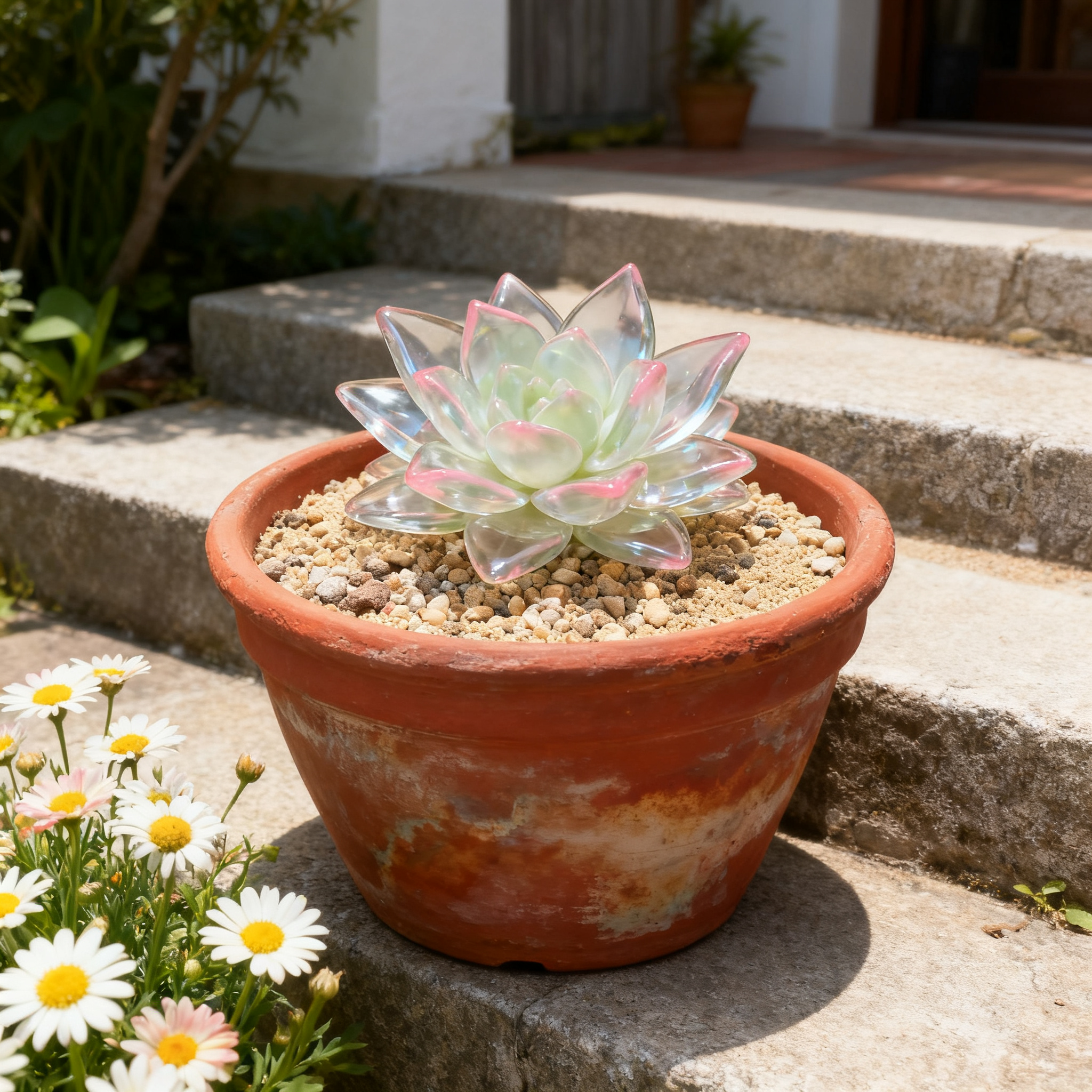 Transparent succulent Succulent