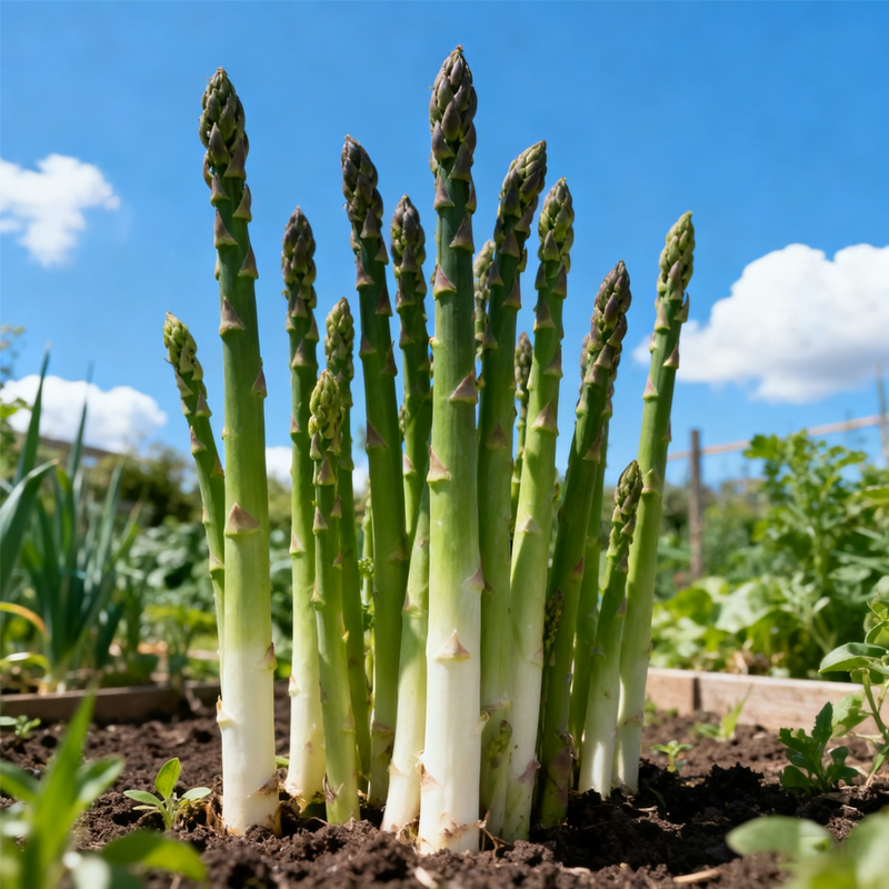 🌱 Grow Your Own Asparagus from Seed — Fresh, Flavorful & Long-Lasting 👑
