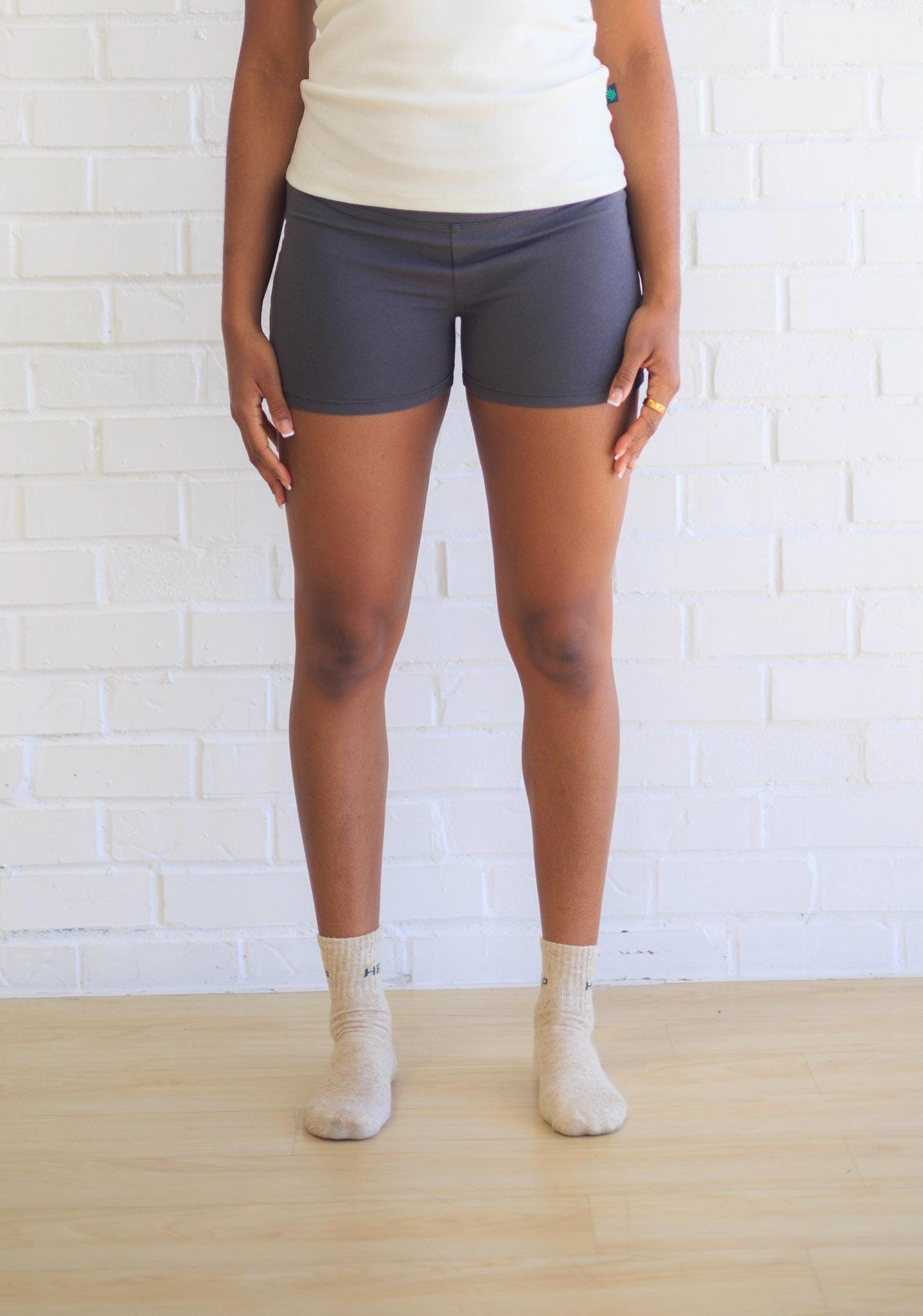 Hemp Yoga Shorts for Women, Casual Shorts, Hemp Cotton Spandex, Lightweight Stretchy Active Wear, Short Shorts