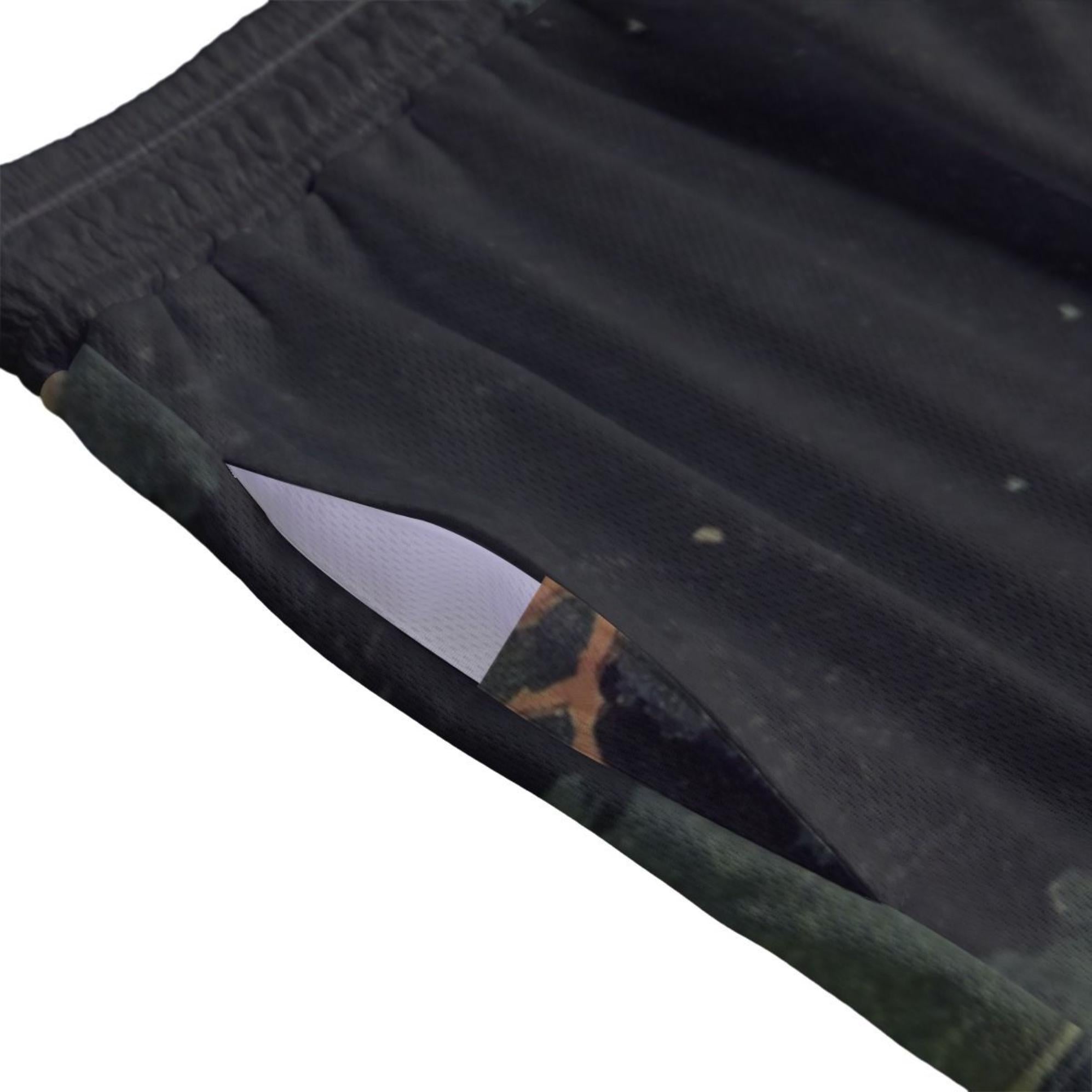 Hokusai Art Swim Shorts - Quick Dry Aesthetic Beach Trunks - Museumcore Summer Wear - Japanese Art swim shorts