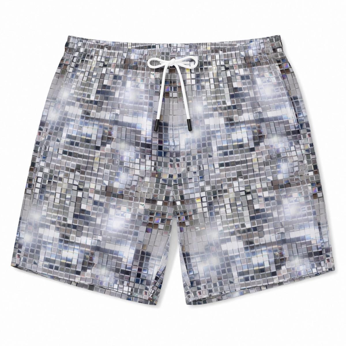 Men's Shorts, Disco Ball Swim Trunks Swimsuit Bottoms Mens Casual s - 5xl