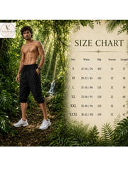 Men's Viking Pirate Shorts, Medieval Renaissance Side-Laced Festival Trousers